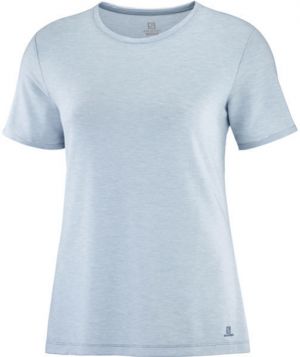 Salomon ESSENTIAL SHORT SLEEVE TEE W Dámske tričko, svetlomodrá, veľkosť L