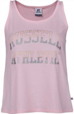 Russell Athletic RA SLEEVELESS TANK Dámske tielko, ružová, veľkosť