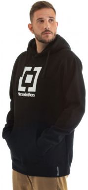 Horsefeathers LEADER SWEAT SHIRT Pánska mikina, čierna, veľkosť