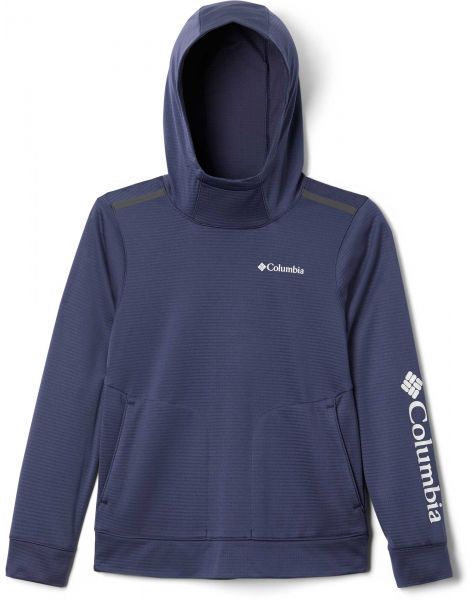 Columbia TECH TREK HOODIE Dievčenská mikina, tmavo modrá, veľkosť