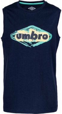 Umbro YORK Chlapčenské tielko, tmavo modrá, veľkosť