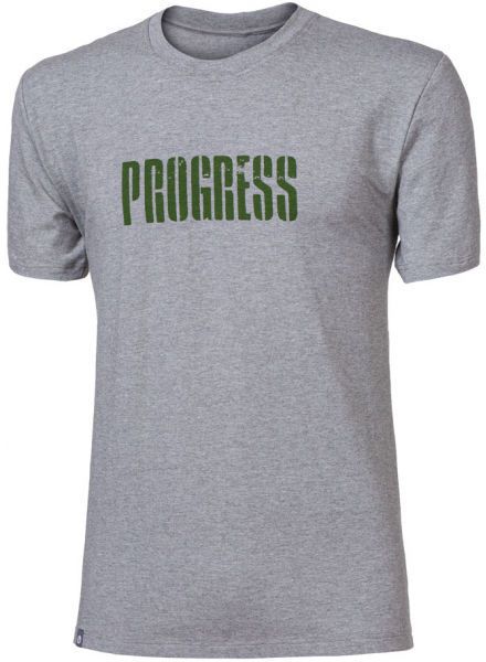 PROGRESS BARBAR ARMY Pánske bambusové tričko, sivá, veľkosť XXL