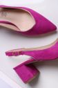 Fuchsiové slingback lodičky Beinasco galéria