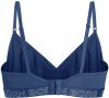 Tmavomodrá športová podprsenka Seasonal Solid Triangle Bra galéria