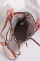 Béžová shopper kabelka 30107 galéria