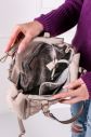 Béžová shopper kabelka 31384 galéria