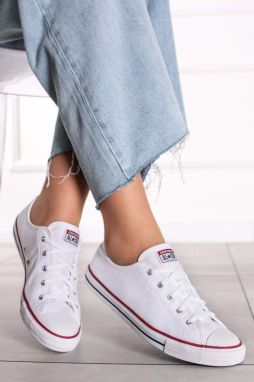 Biele nízke tenisky Chuck Taylor All Star Dainty