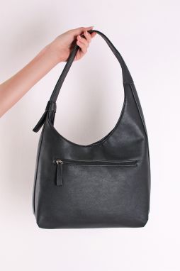 Čierna kabelka na rameno Sandrina Hobo