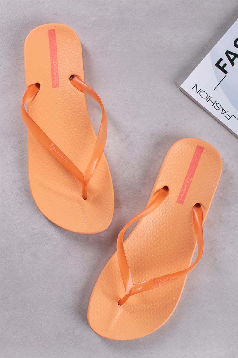 Oranžové gumené nízke šľapky Anatomic Connect
