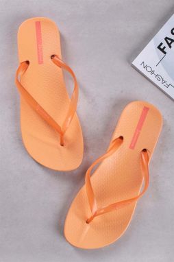 Oranžové gumené nízke šľapky Anatomic Connect