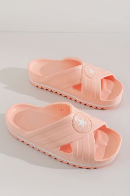 Svetlooranžové gumené šľapky Chuck Taylor All Star Sandal CX