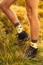 Žlté vzorované ponožky Animal Socks galéria