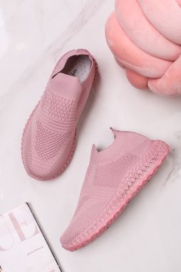 Svetloružové slip-on tenisky Andy