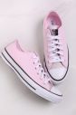 Svetloružové nízke plátené tenisky Chuck Taylor All Star OX galéria