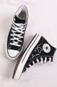 Čierne vysoké plátené tenisky Chuck Taylor All Star Hi galéria