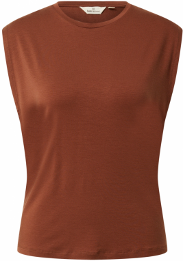 basic apparel Top 'Jolanda'  čokoládová