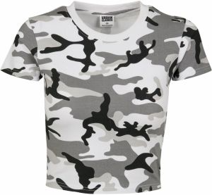 Urban Classics Tričko 'Cropped Tee'  zmiešané farby