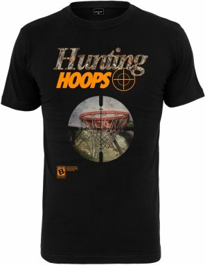 Mister Tee Tričko 'Hunting Hoops'  zmiešané farby / čierna