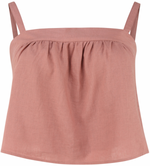 Abercrombie & Fitch Top  pastelovo červená
