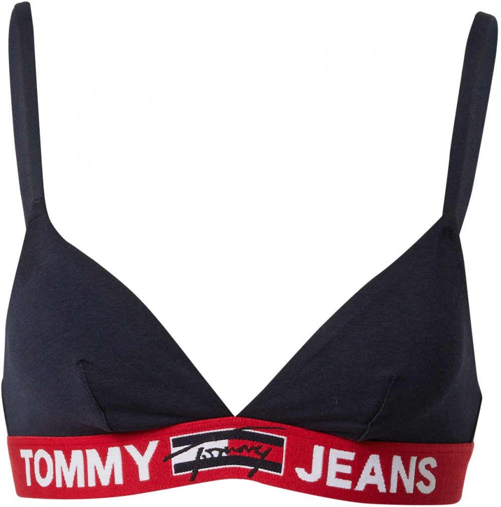 Tommy Hilfiger Underwear Podprsenka  tmavomodrá / červená / biela