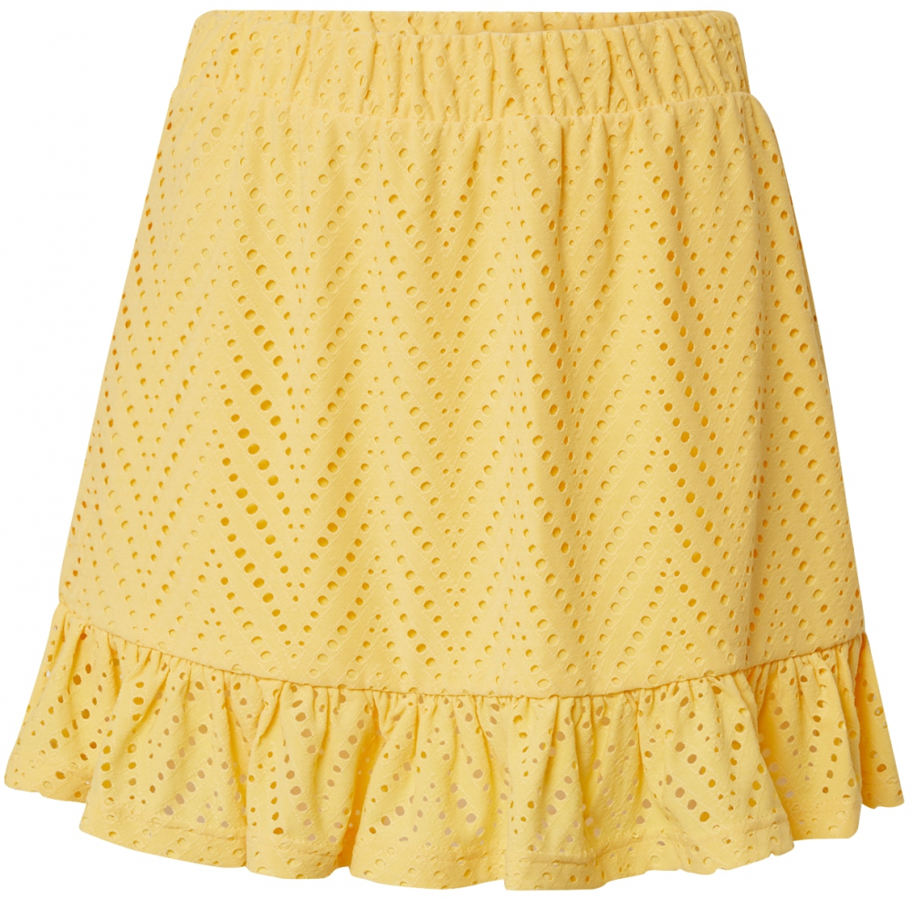 VERO MODA Sukňa 'LEAH'  šafránová