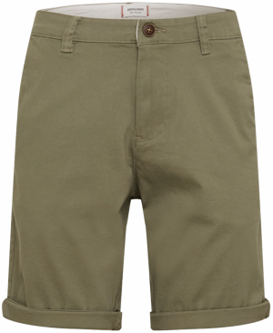 JACK & JONES Chino nohavice 'DAVE'  kaki