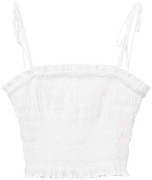 MANGO Top 'TRICK'  biela