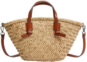 MANGO Shopper  béžová / hnedá