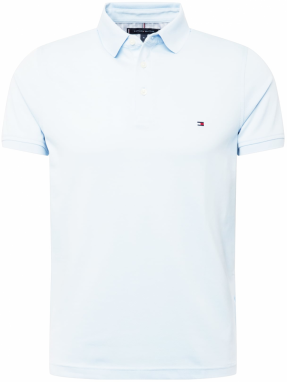 TOMMY HILFIGER Tričko  námornícka modrá / pastelovo modrá / červená / biela