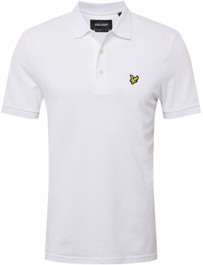 Lyle & Scott Tričko  zlatá žltá / čierna / biela