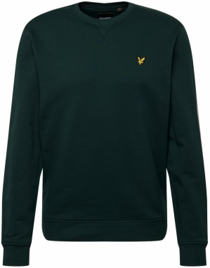 Lyle & Scott Mikina  zlatá žltá / tmavozelená / čierna