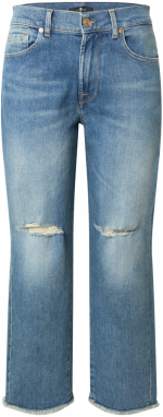 7 for all mankind Džínsy  modrá denim