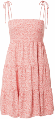 Abercrombie & Fitch Letné šaty  červená / biela