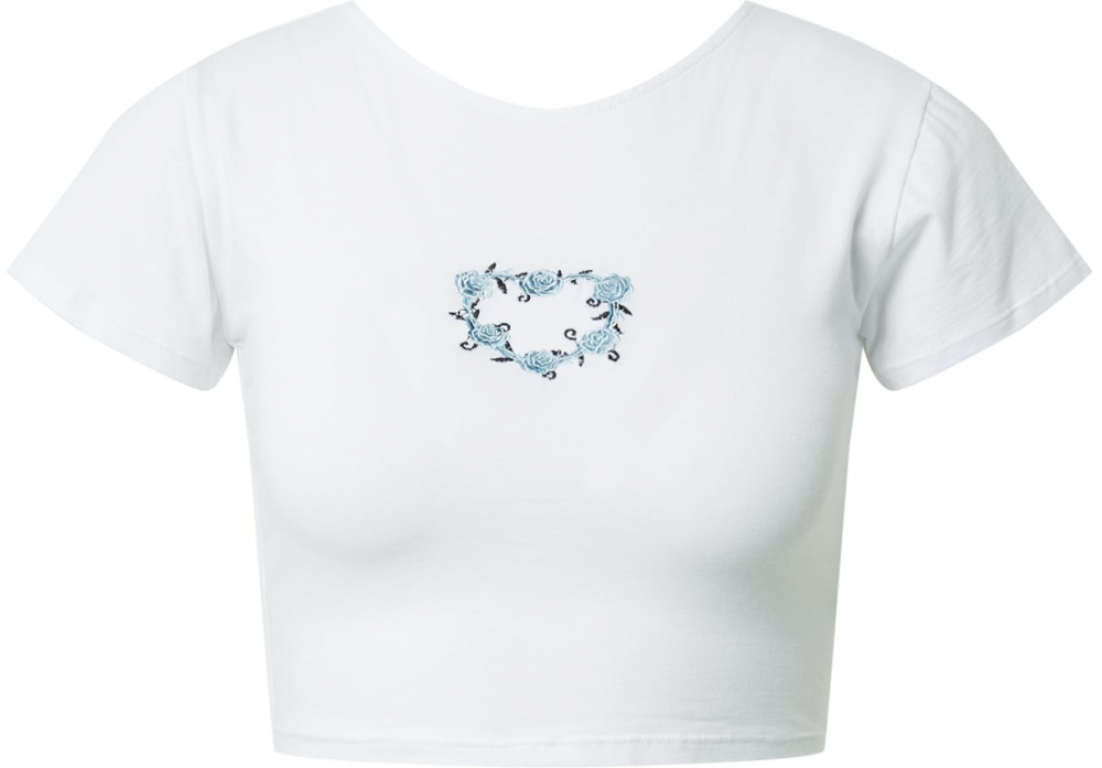 Motel Tričko 'Tindy'  tmavomodrá / svetlomodrá / biela