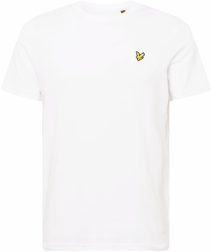 Lyle & Scott Tričko  zlatá žltá / čierna / biela