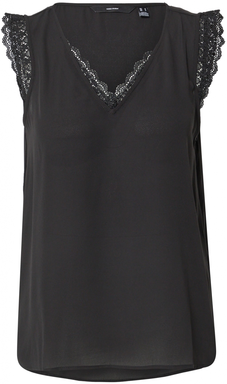 VERO MODA Blúzka 'POEL'  čierna