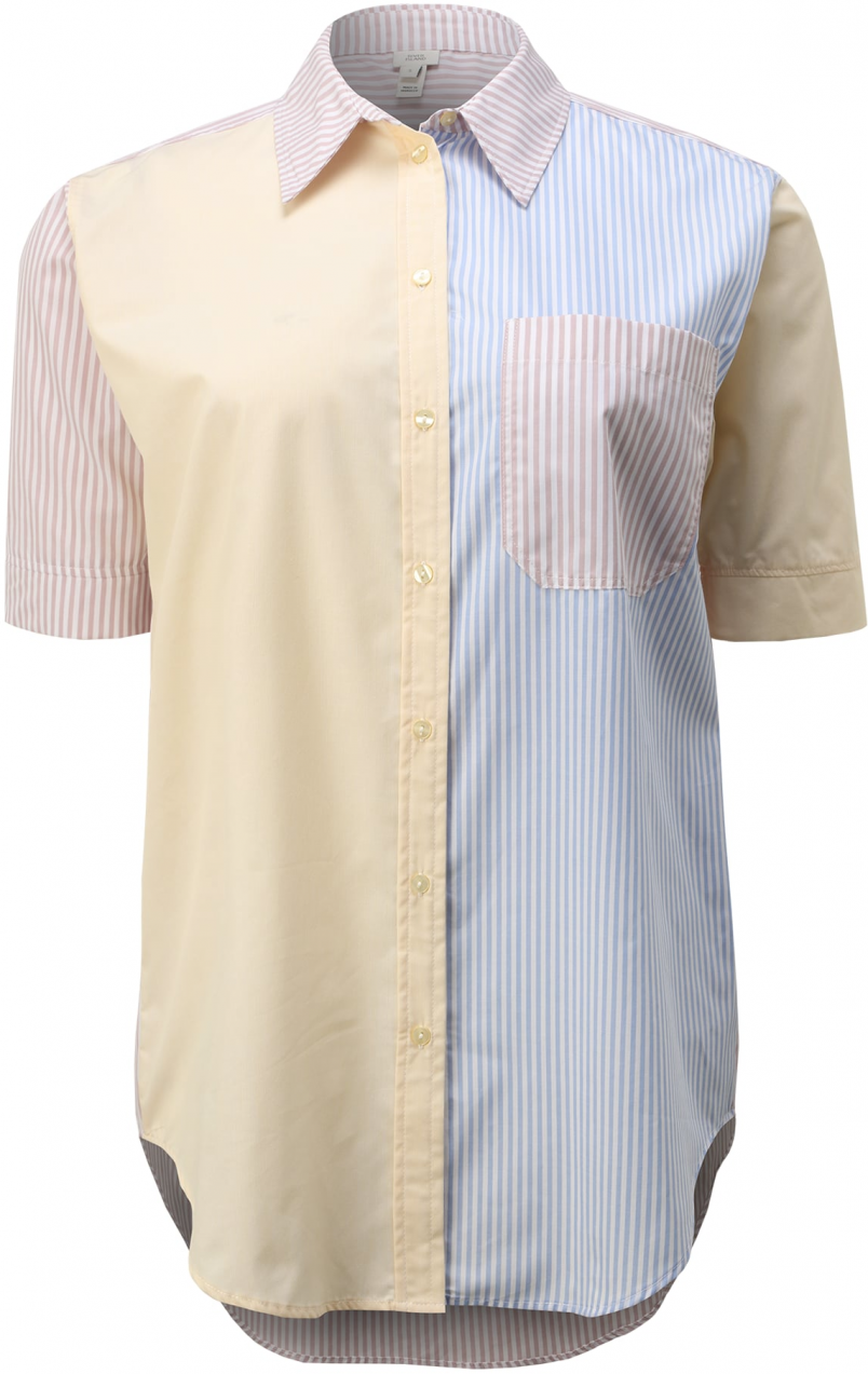 River Island Blúzka  svetlomodrá / svetložltá / svetloružová / biela