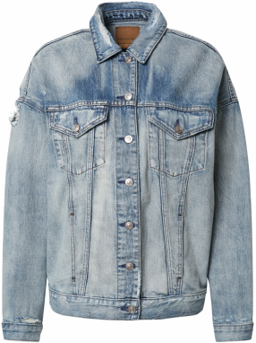 American Eagle Prechodná bunda  modrá denim