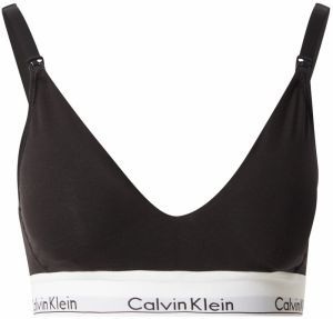 Calvin Klein Underwear Podprsenka na dojčenie  svetlosivá / čierna / biela