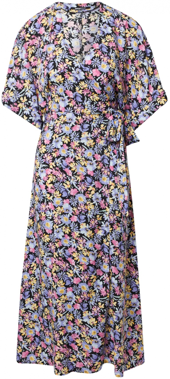 Gina Tricot Šaty 'Dolly'  modrá / žltá / ružová / čierna
