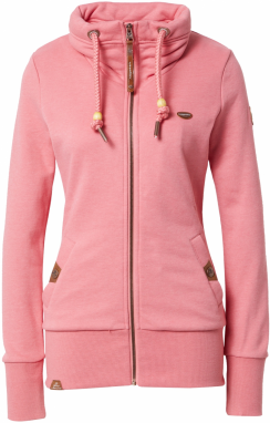 Ragwear Tepláková bunda 'RYLIE'  ružová