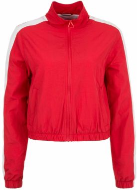 Urban Classics Prechodná bunda  červená / biela