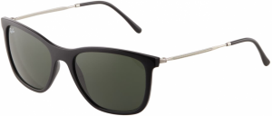 Ray-Ban Slnečné okuliare '0RB4344'  zelená / čierna / strieborná