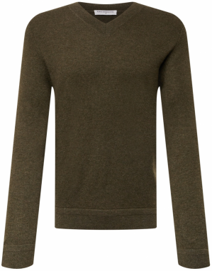 Pure Cashmere NYC Sveter  tmavozelená