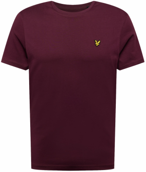Lyle & Scott Tričko  zlatá žltá / burgundská / čierna