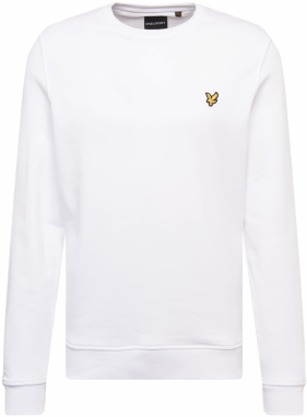 Lyle & Scott Mikina  žltá / čierna / biela