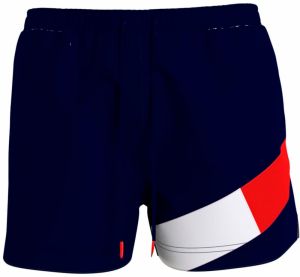 Tommy Hilfiger Underwear Plavecké šortky  námornícka modrá / červená / biela