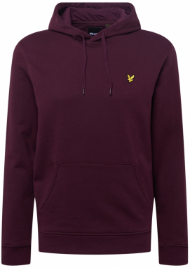 Lyle & Scott Mikina  žltá / bordová / čierna