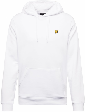 Lyle & Scott Mikina  žltá / čierna / biela