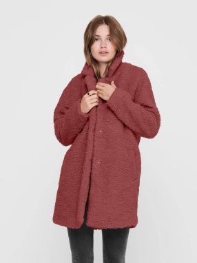 ONLY Prechodný kabát 'Aurelia'  pastelovo červená